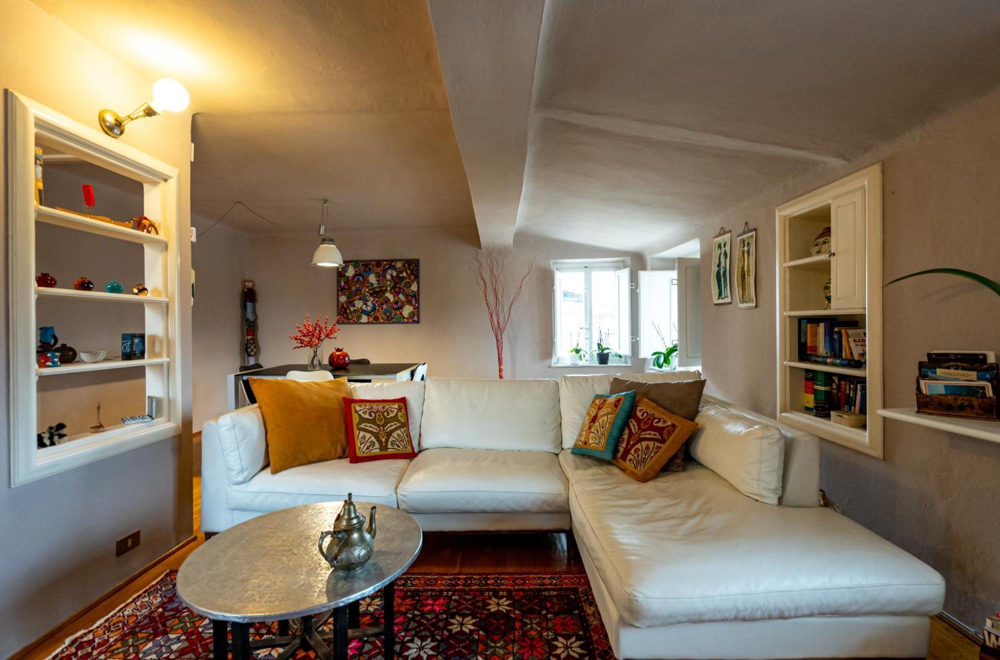 Cozy Apartment With A View On The City Walls لوكا المظهر الخارجي الصورة